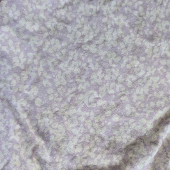 Women's Wednesday’s Girl Pajama Set - Lavender Floral, Size S - Picture 2 of 3